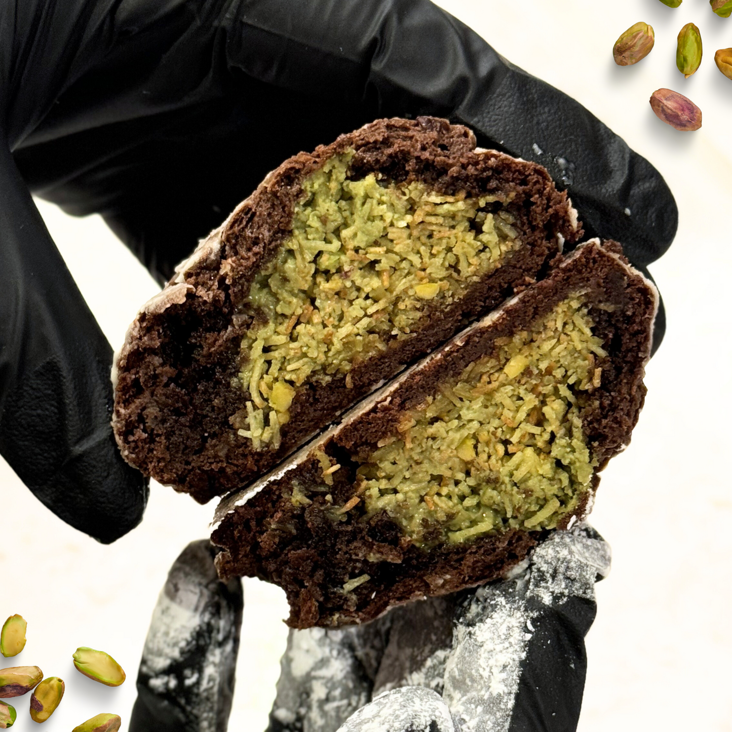 Chocolate Pistachio Kunafa Crunch