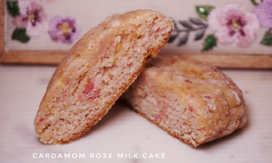 Cardamom Rose Milk Cake